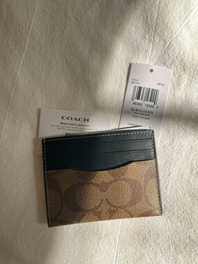 Coach Leather Card Case